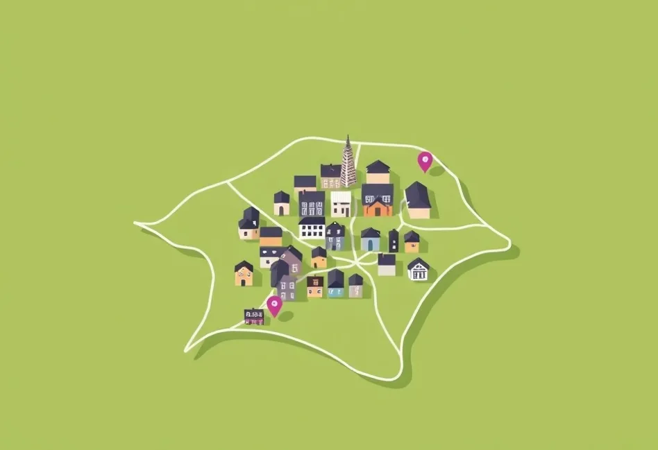 Carte du secteur d'intervention autour de Châlette-sur-Loing (45120)